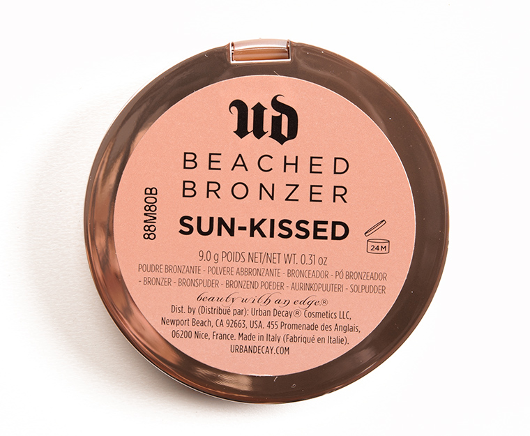 urban decay beached bronzer bronzed review