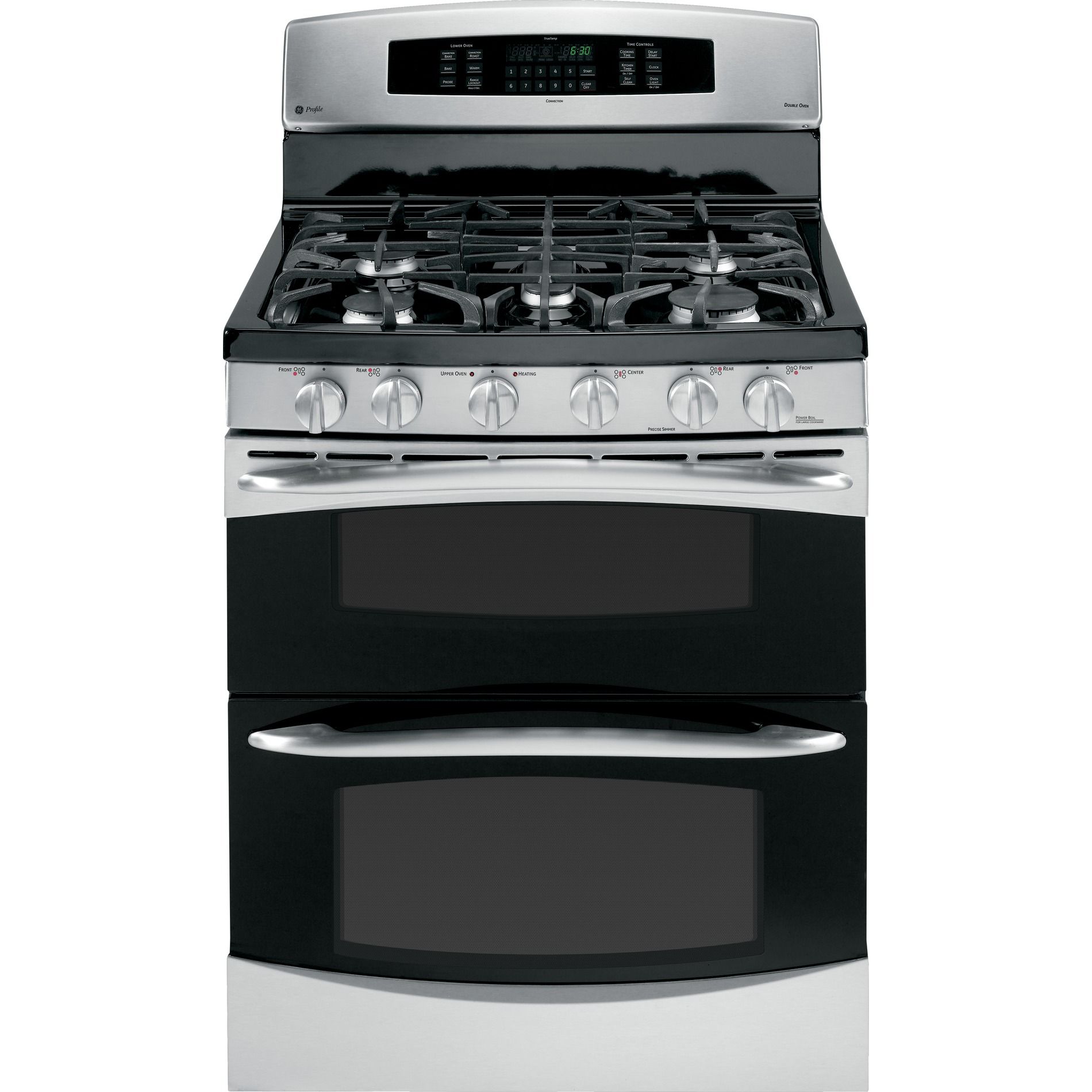 ge profile double oven gas range reviews