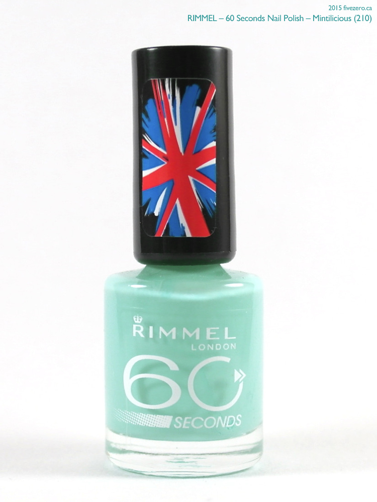 rimmel 60 second nail polish review
