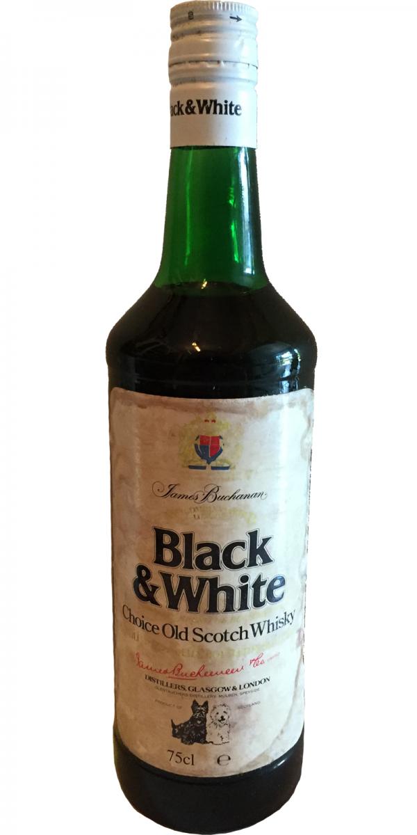 black and white whisky review