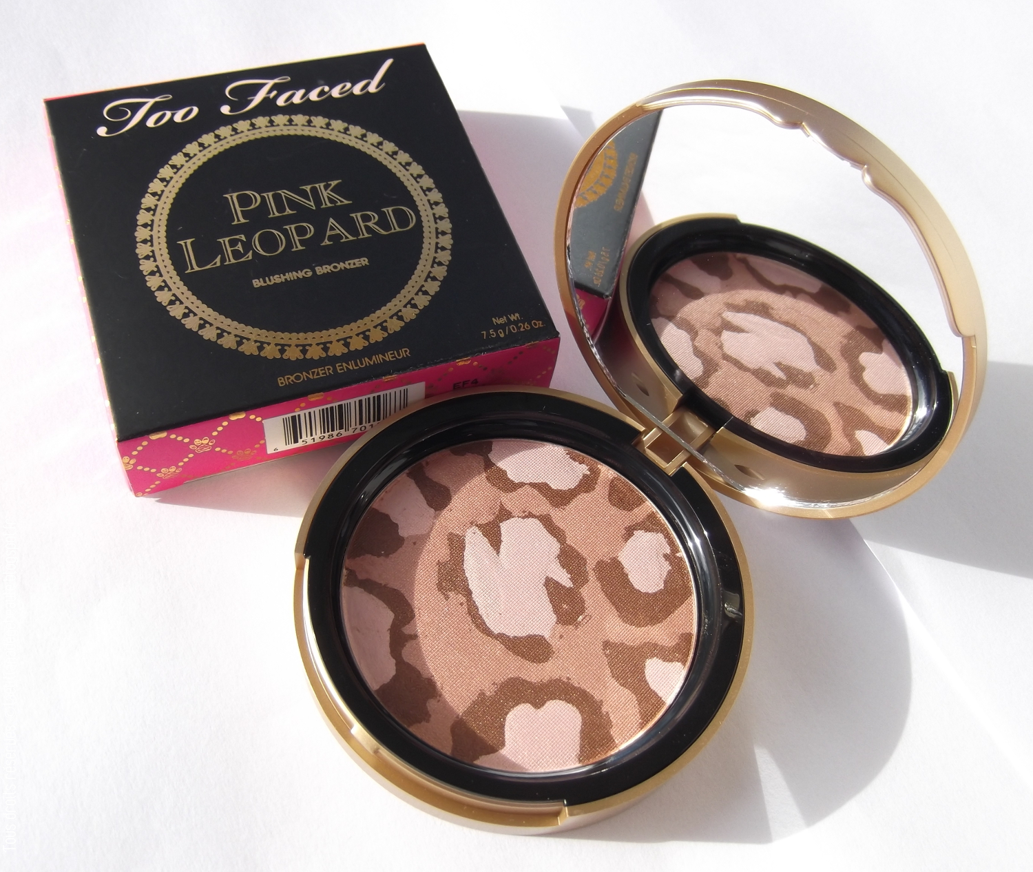 too faced pink leopard review
