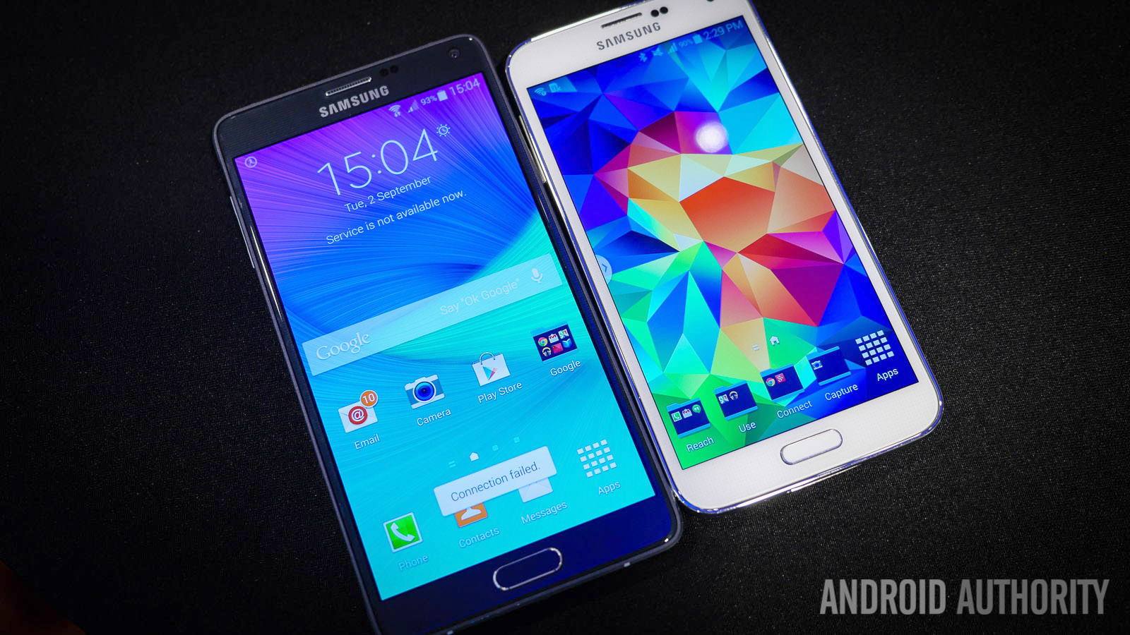 note 4 vs s5 review