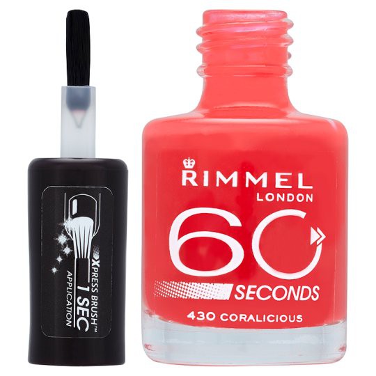 rimmel 60 second nail polish review